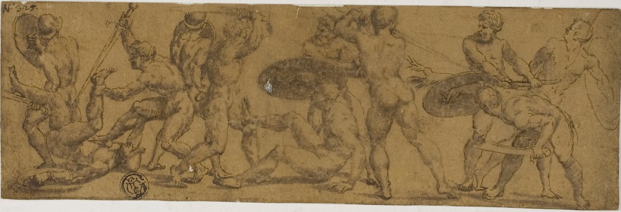 Nude Warriors Fighting tekijältä Unknown artist