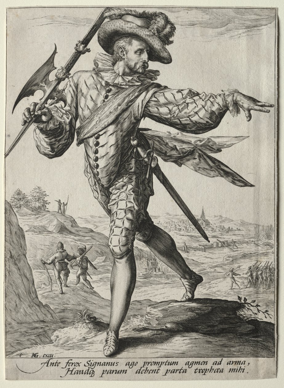 Keisari Rudolf II:n henkivartijan upseerit ja sotilaat: Kersantti tekijältä Unknown artist