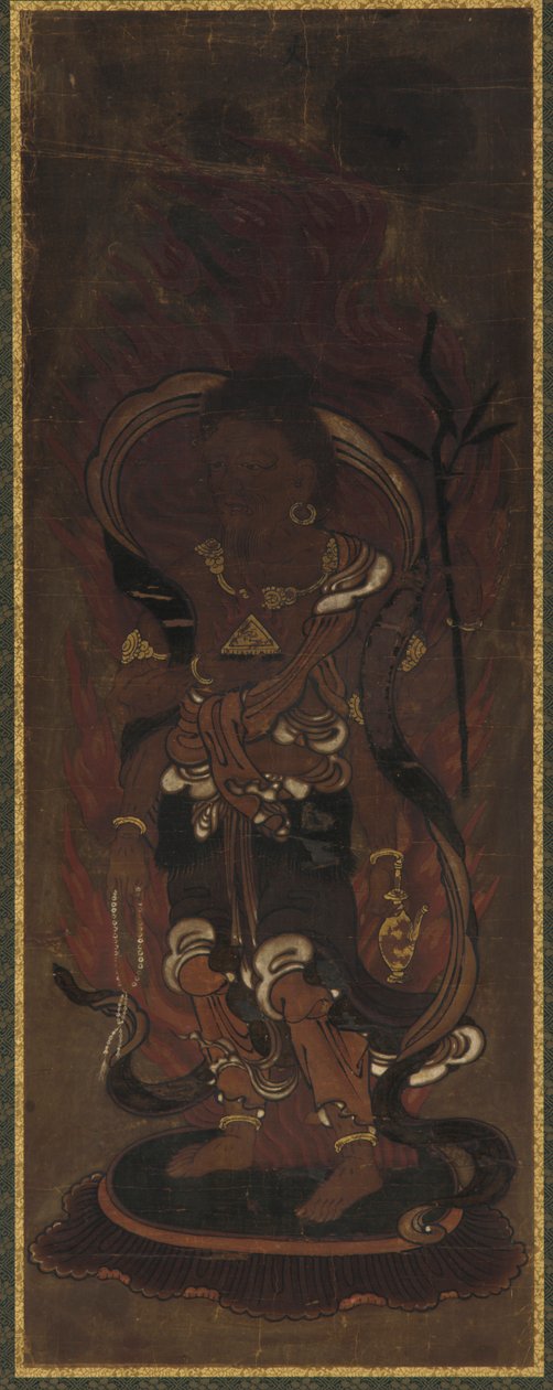 Yksi kahdestatoista devasta: Kwa-ten (<em>Agni</em>) tekijältä Unknown artist