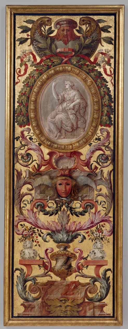 Yksi maalattu paneeli tekijältä Unknown artist