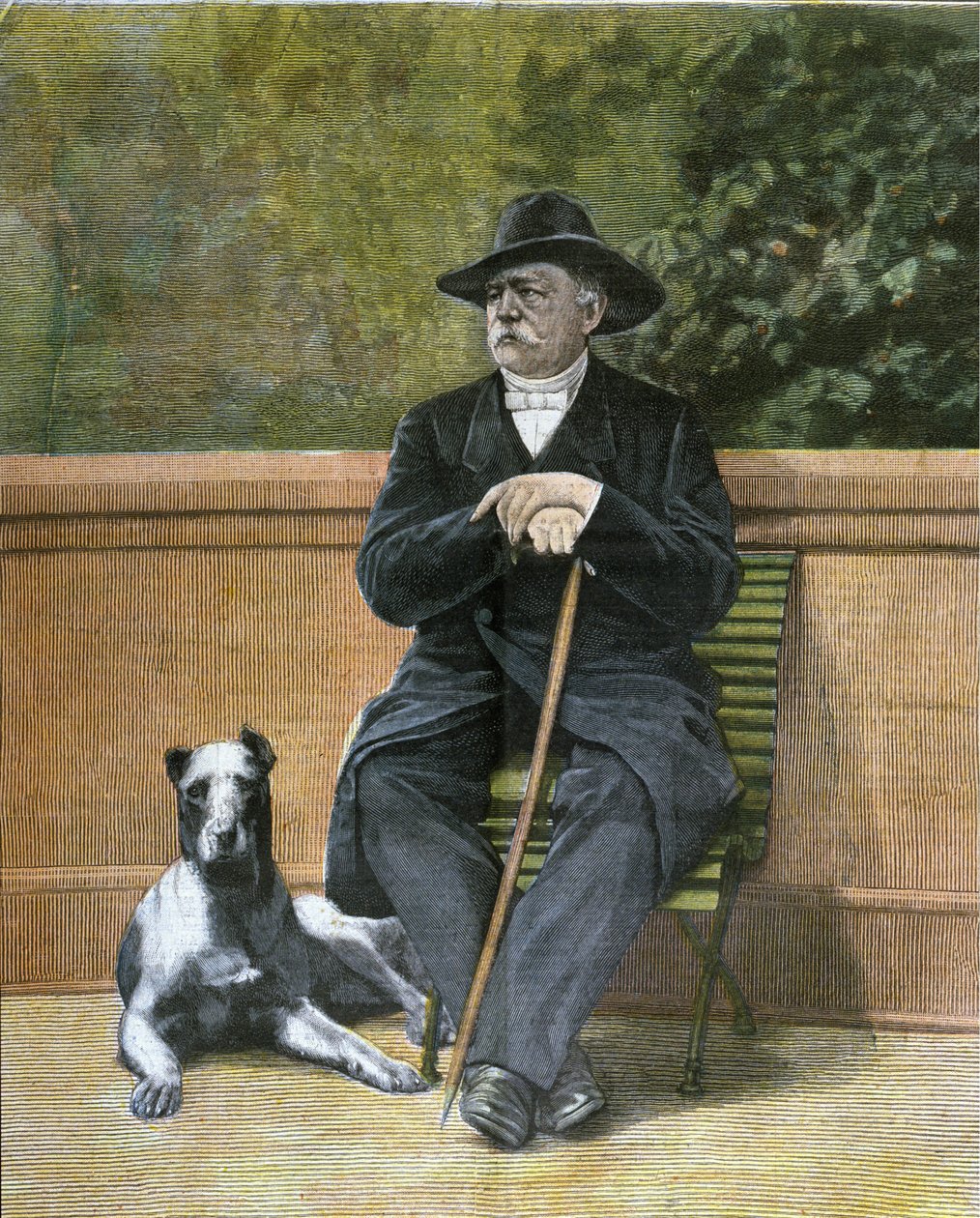 Otto, prinssi von Bismarck (1815 - 1898), Saksan valtiomies. tekijältä Unknown artist