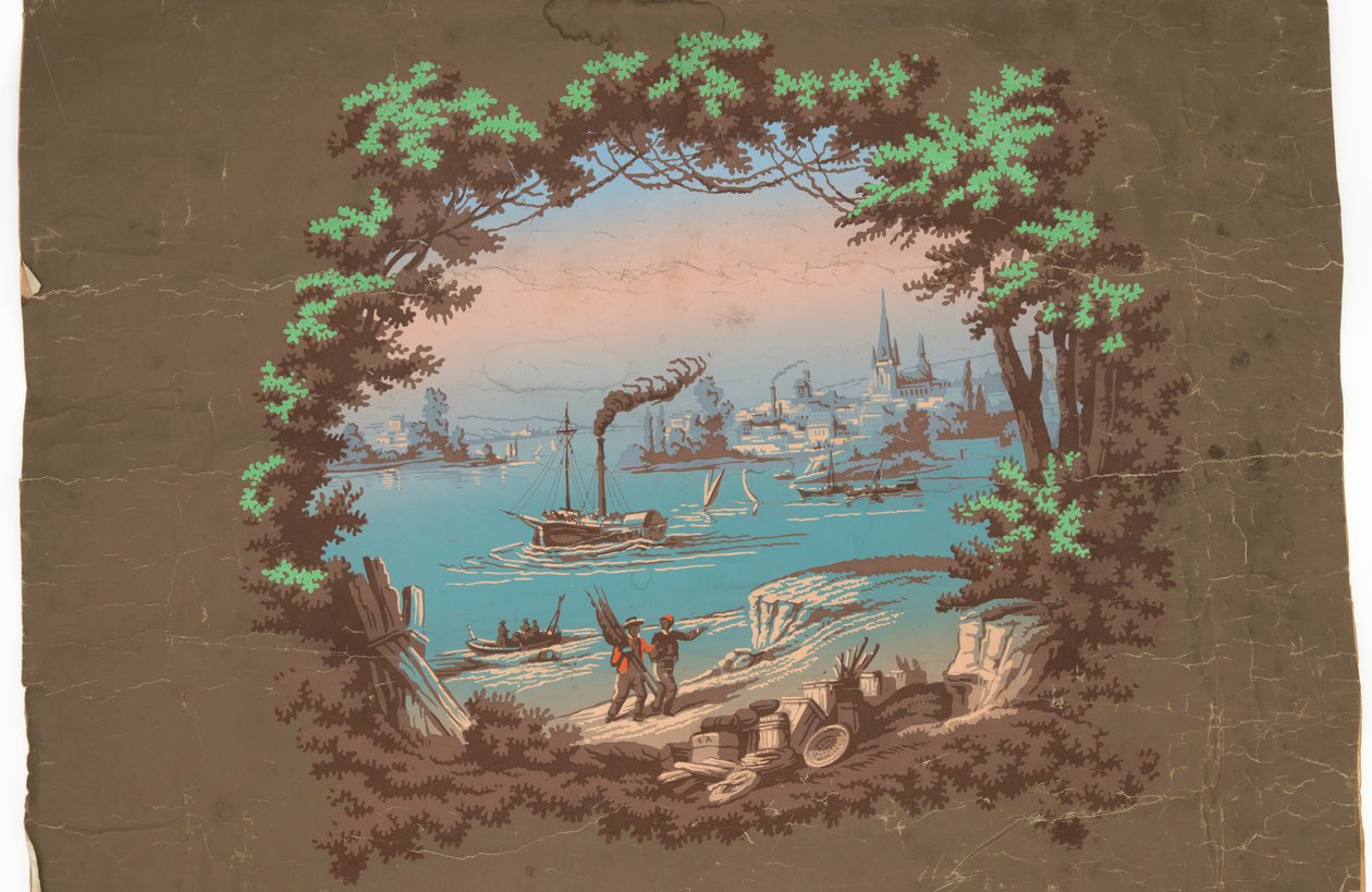 Overdoor Harbour Sceen kanssa tekijältä Unknown artist