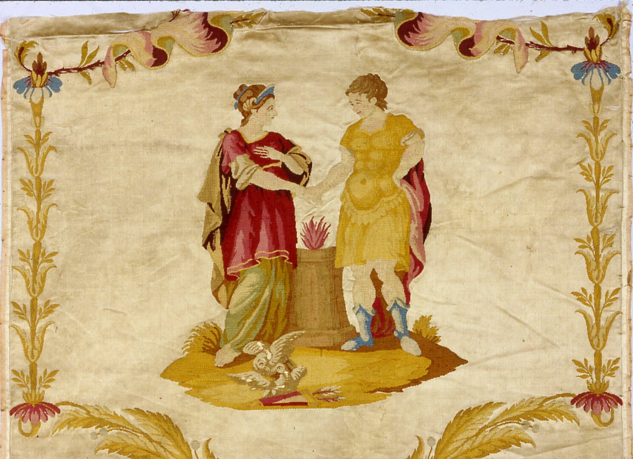 Paneeli, jossa on kohtauksia Aleksanteri Suuren (356-323 eKr.) elämästä. tekijältä Unknown artist