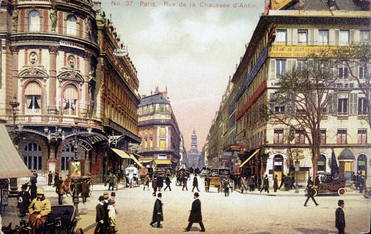 Pariisi: rue de la Chaussée d