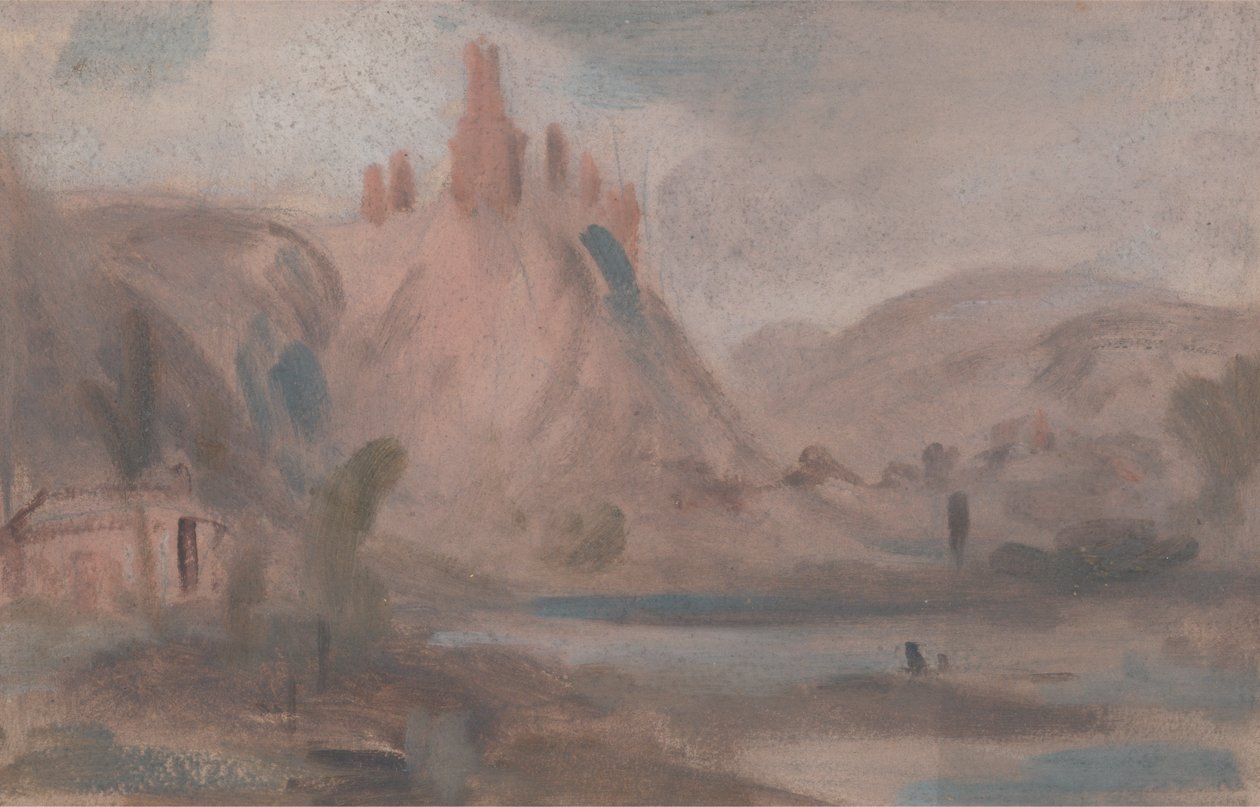 Petit Andeleys Seinen rannalla tekijältä Unknown artist