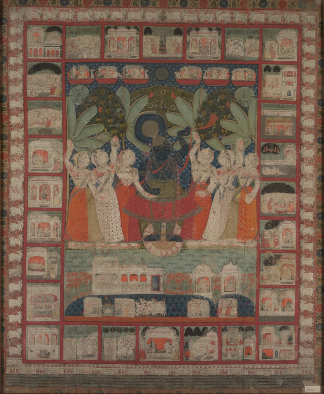 Pichwai Shri Nathjista tekijältä Unknown artist