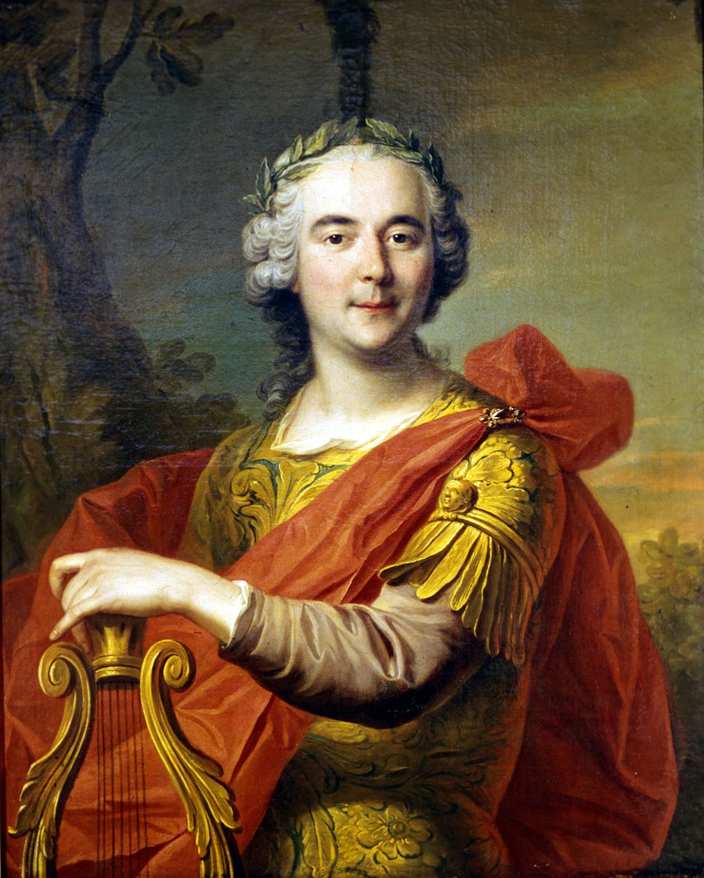 Pierre de Jelyotte (1713 - 1797), ranskalainen tenori ja säveltäjä. tekijältä Unknown artist