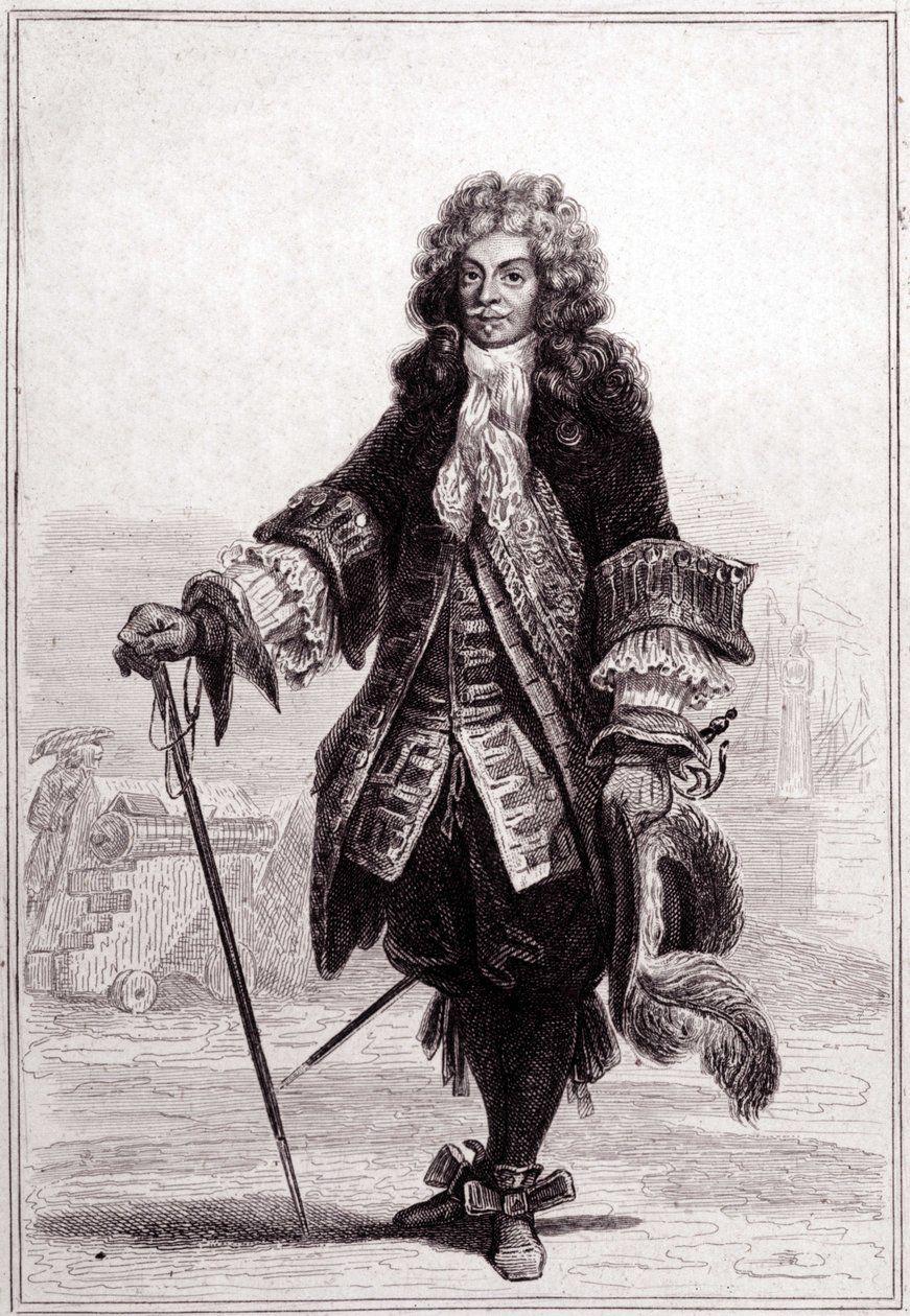 Muotokuva Abrahamista, markiisi Duquesnesta (1610 - 1688), ranskalaisesta merimiehestä. tekijältä Unknown artist