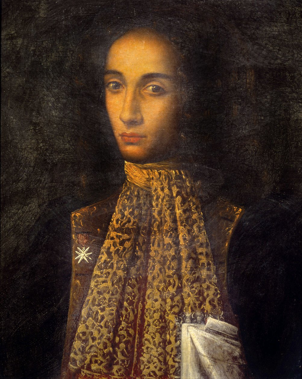 Italian säveltäjän Alessandro Scarlattin (1660-1725) muotokuva. tekijältä Unknown artist