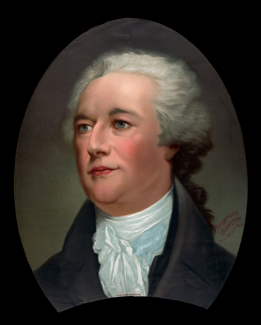 Alexander Hamiltonin muotokuva tekijältä Unknown artist