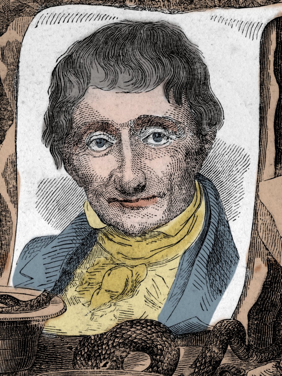 Ranskalaisen tiedemiehen Alexandre Brongniartin (1770 -1847) muotokuva. tekijältä Unknown artist
