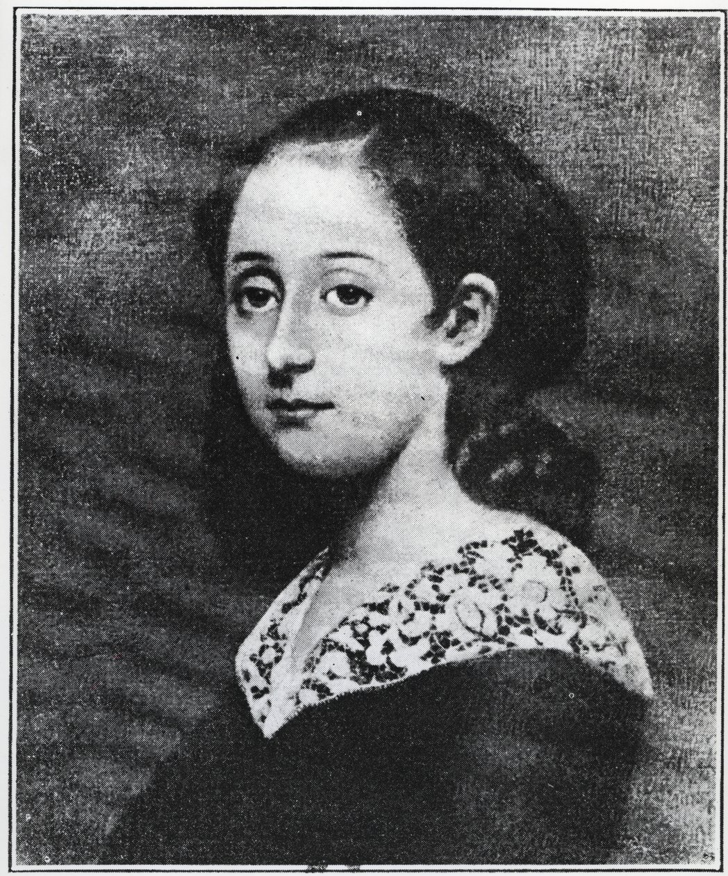 Aline Chazal-Tristanin muotokuva tekijältä Unknown artist