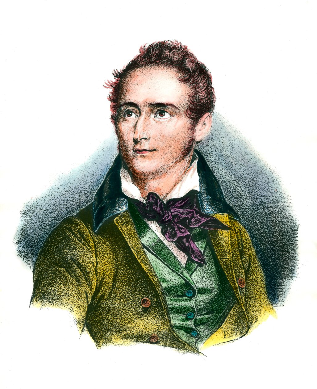 Alphonse de Lamartinen (1790-1869) runoilija francais