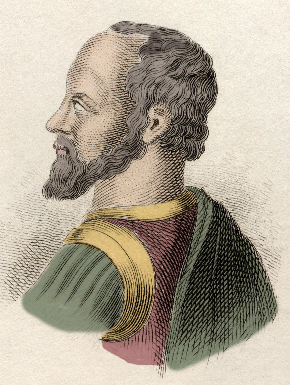 Muotokuva Anne de Montmorencysta, Montmorencyn herttuasta (1492-1567), Ranskan armeijasta, valtiomiehestä ja diplomaatista. Kaiverrus 1800-luvulta. tekijältä Unknown artist