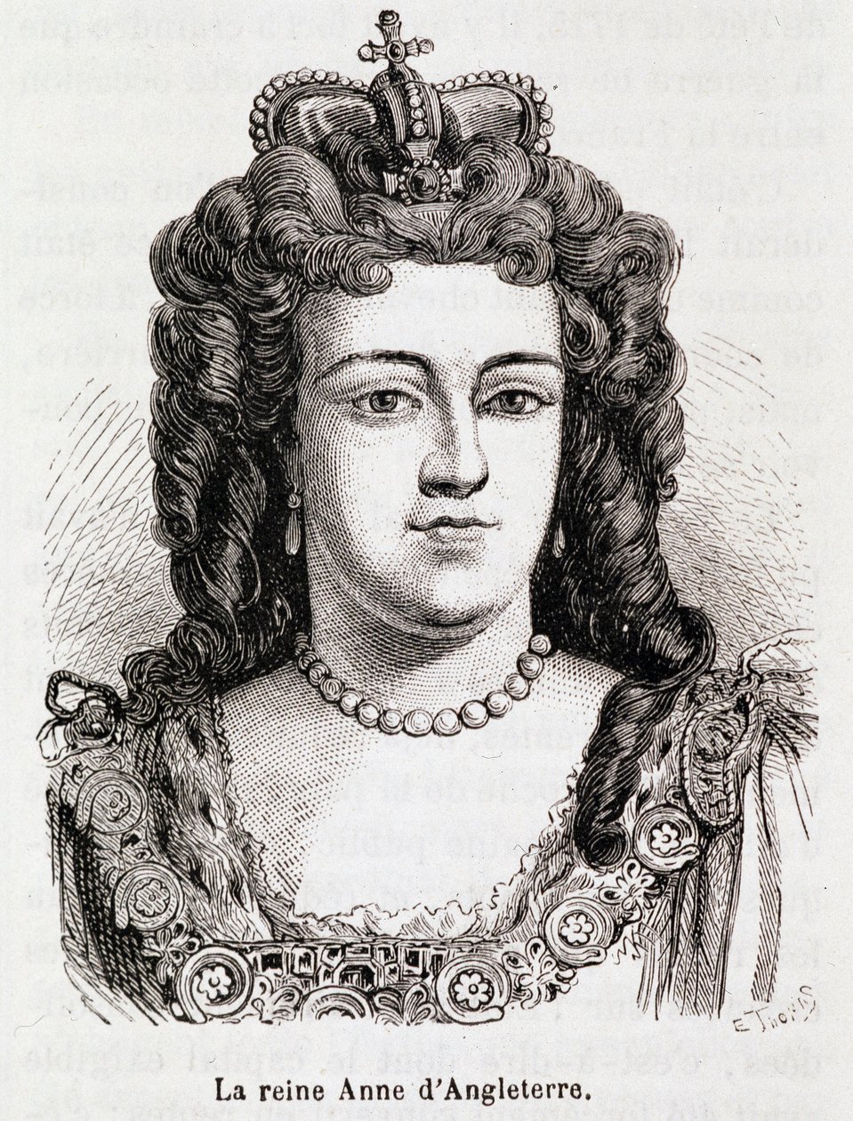 Anne of Englandin muotokuva. tekijältä Unknown artist