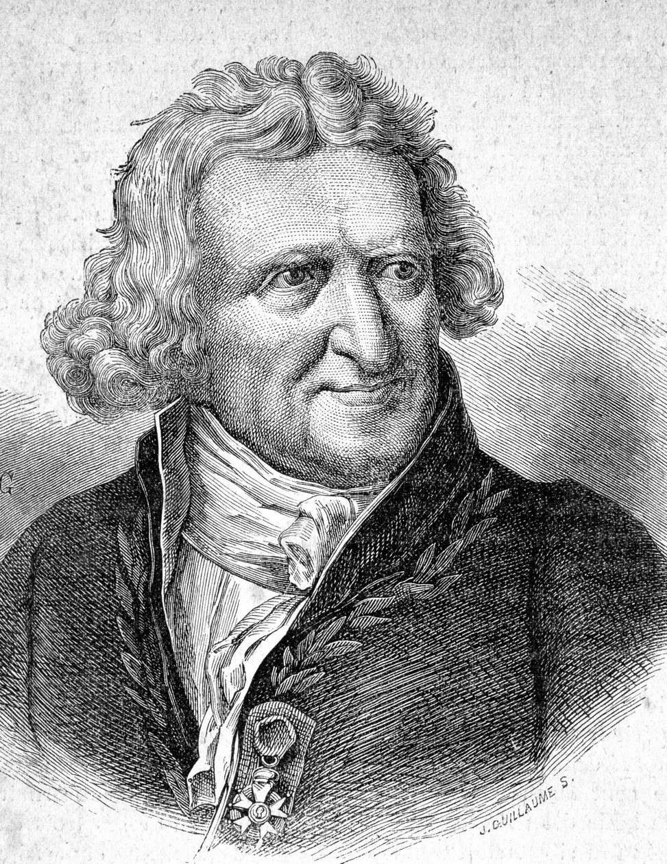 Antoine Augustin Parmentier (1737 - 1813), ranskalaisen sotilasapteekin ja agronomin muotokuva teoksessa "" Les Contemporains"", n.d. 1800-luvun lopulla. tekijältä Unknown artist
