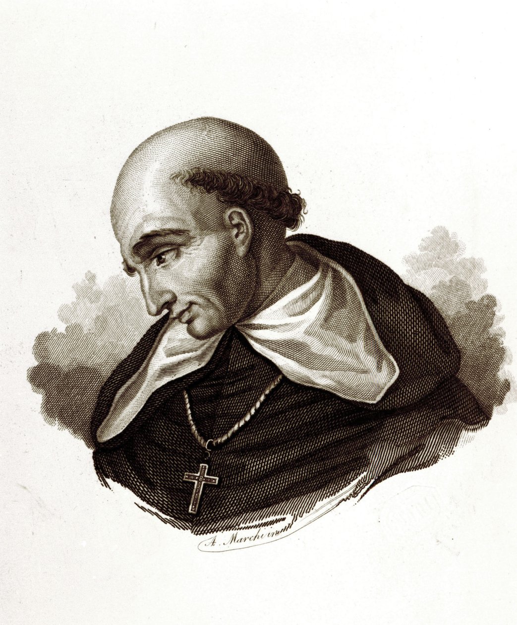 Bartolome de Las Casasin (1474-1566) muotokuva. tekijältä Unknown artist