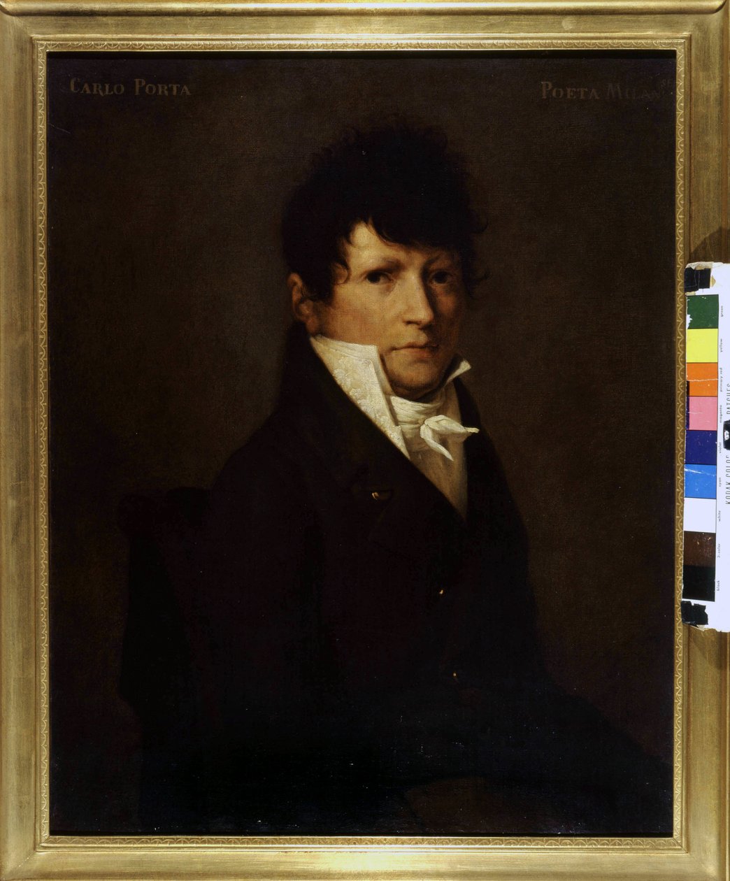 Carlo Portan (1775-1821) muotokuva. 1800-luvun maalaus. Milanon museo. tekijältä Unknown artist