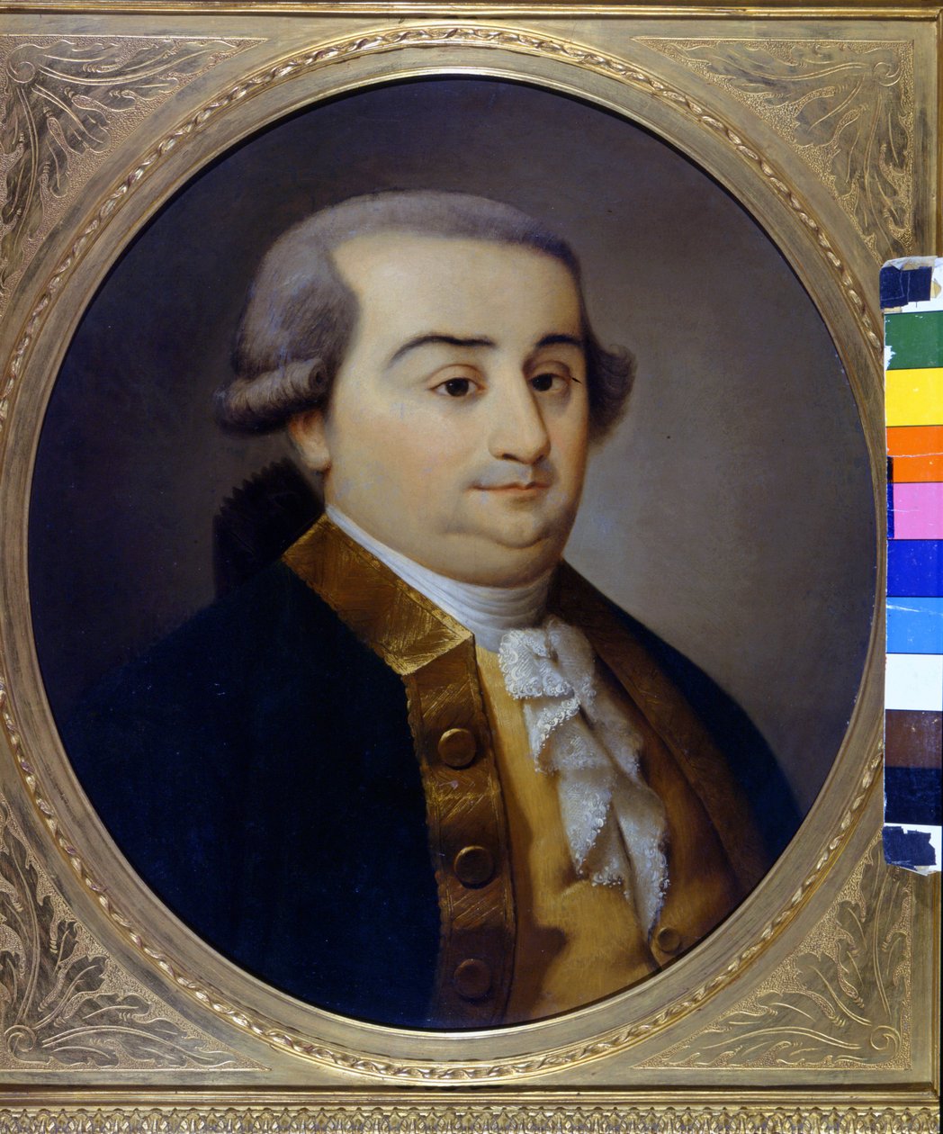 Cesare Bonesanan muotokuva, Marquis de Beccaria (1738 - 1794), italialainen juristi. Nimetön maalaus 1700-luvulta. Milanon museo. Milano tekijältä Unknown artist
