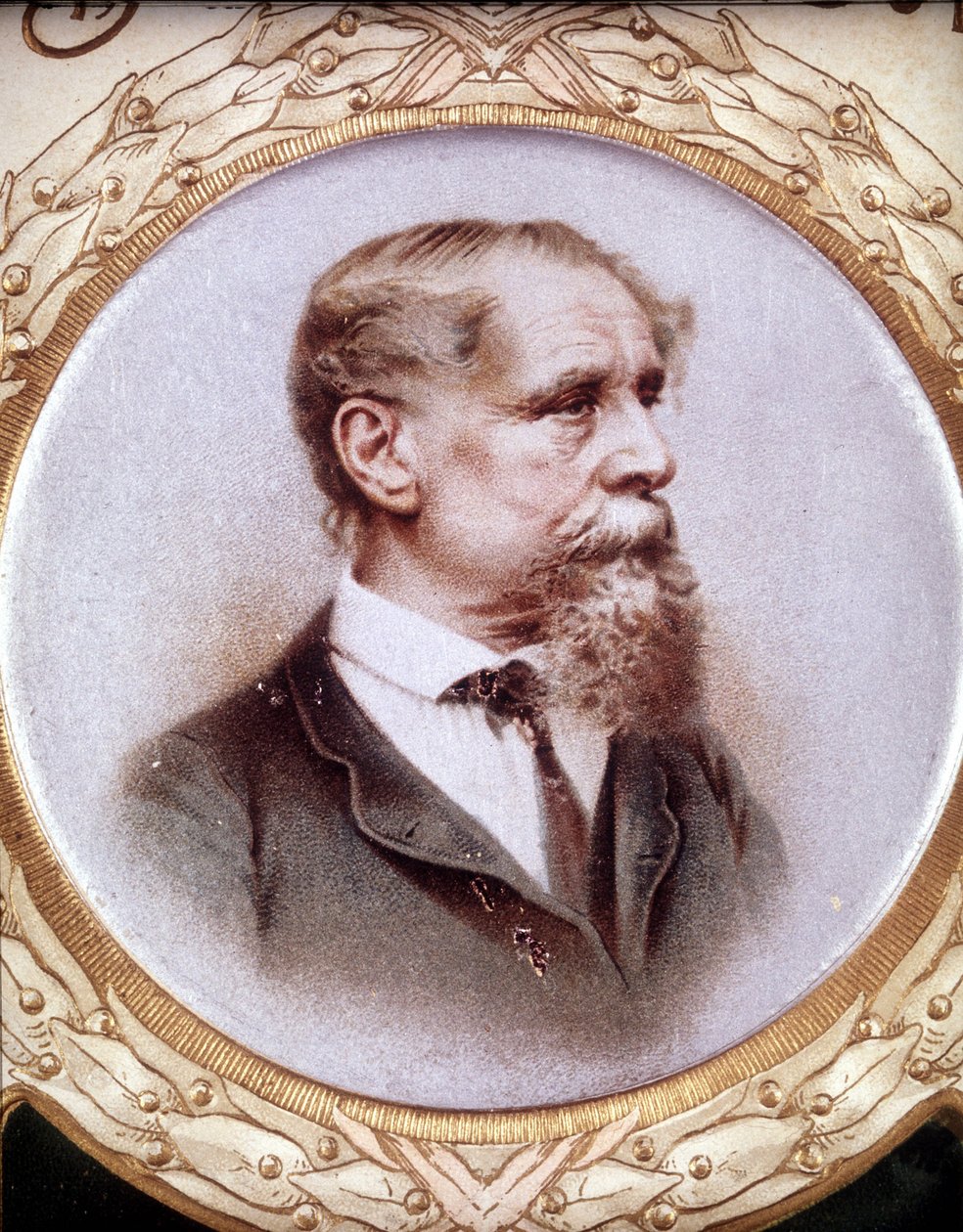 Charles Dickensin (1812-1872) muotokuva. tekijältä Unknown artist