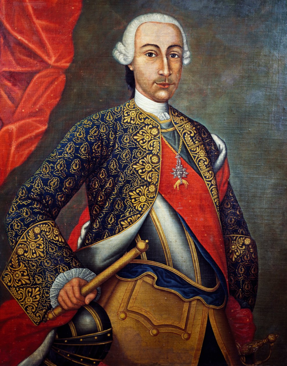 Kaarle III Bourbonin muotokuva (Madrid tekijältä Unknown artist