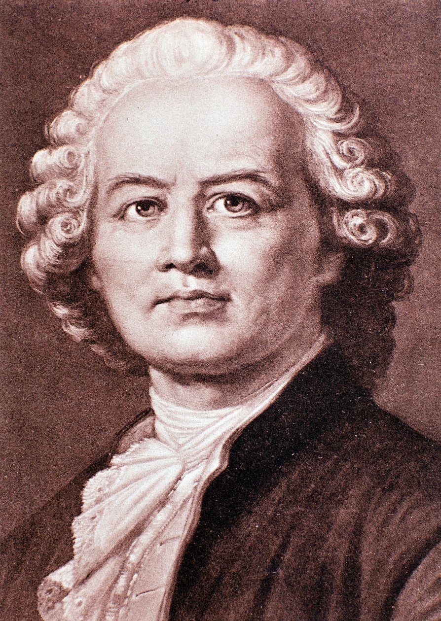 Christoph Gluckin muotokuva (kaiverrus) tekijältä Unknown artist
