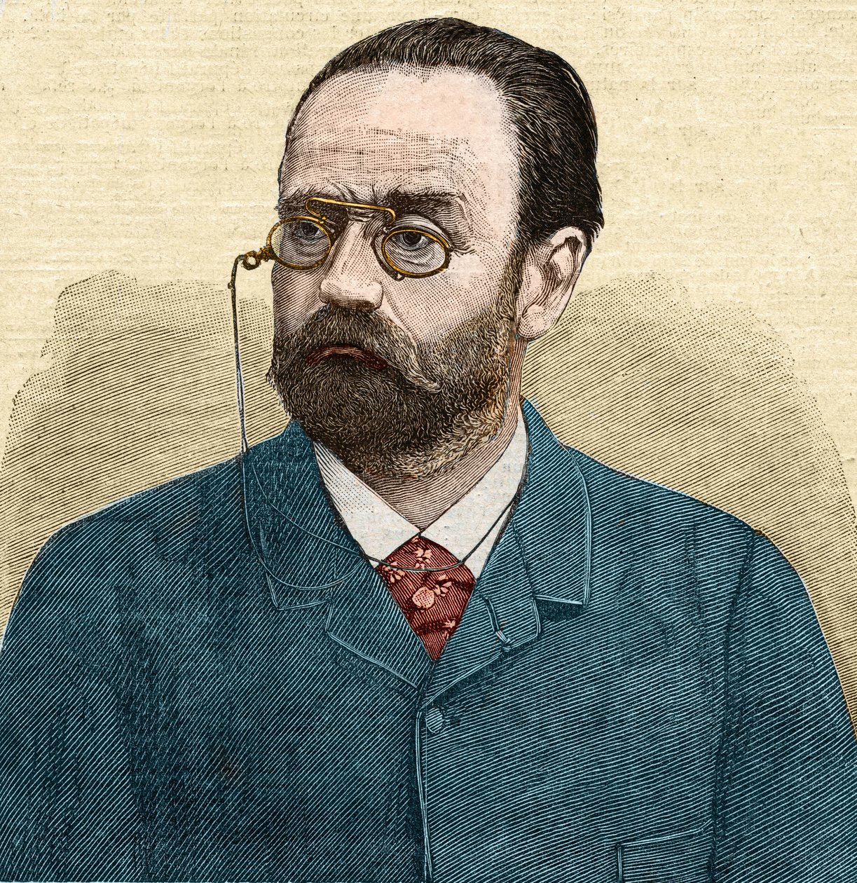 Ranskalaisen kirjailijan Emile Zolan (1840-1902) muotokuva. tekijältä Unknown artist