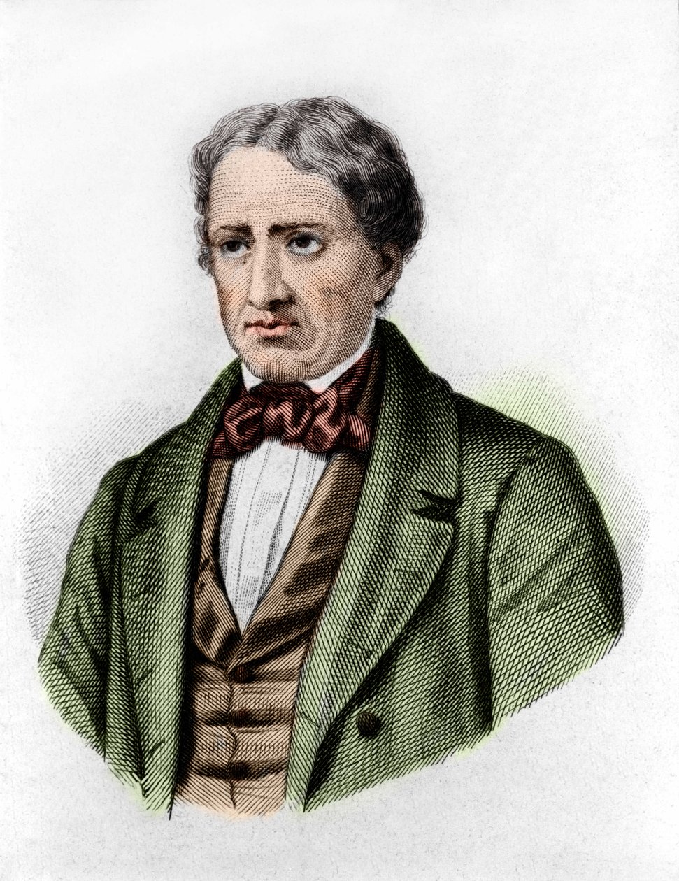 Filippo (Philippe) Buonarrotin (1761-1837) muotokuva, joka on sidoksissa Baijerin illuminaattiin (Illuminati) tekijältä Unknown artist