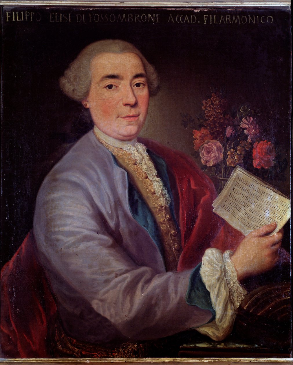 Muotokuva Filippo Elisista, italialainen castrato (maalaus tekijältä Unknown artist