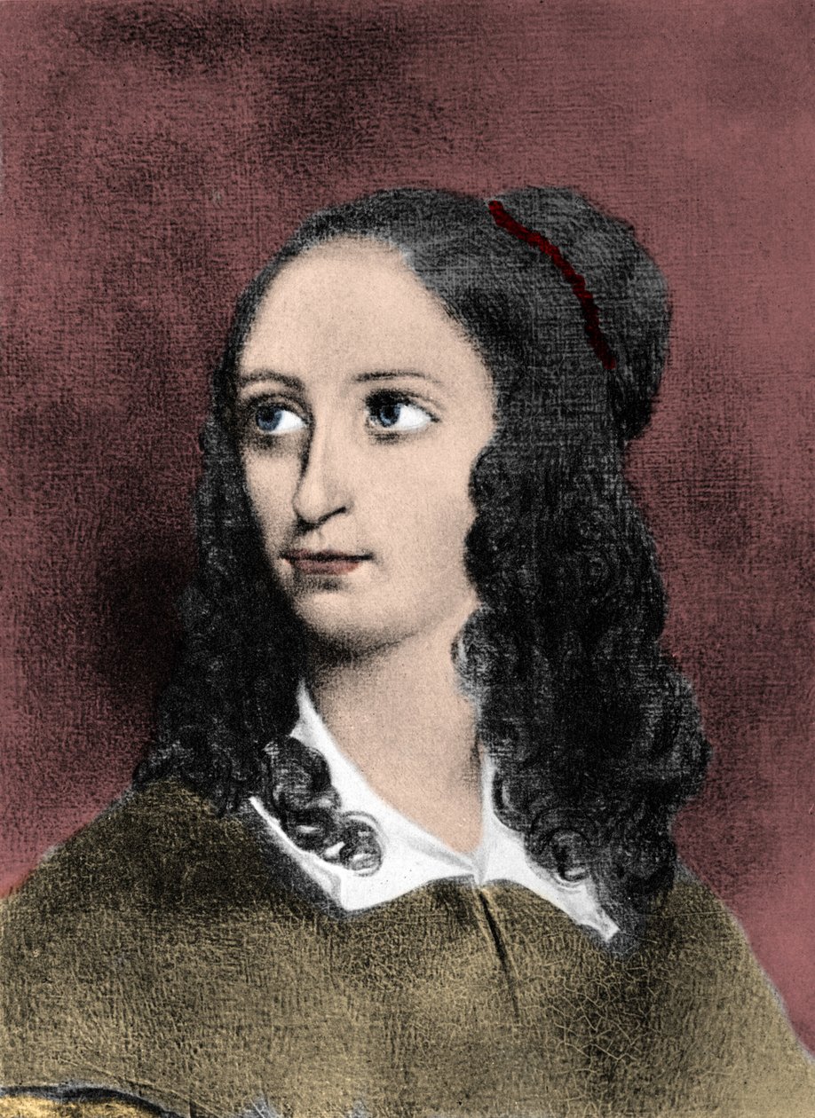 Ranskalaisen poliitikon (1803-1844) Flora Tristanin muotokuva. tekijältä Unknown artist