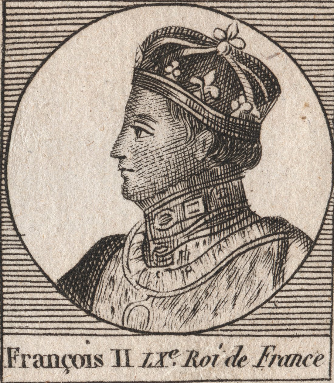 Francois II:n muotokuva tekijältä Unknown artist