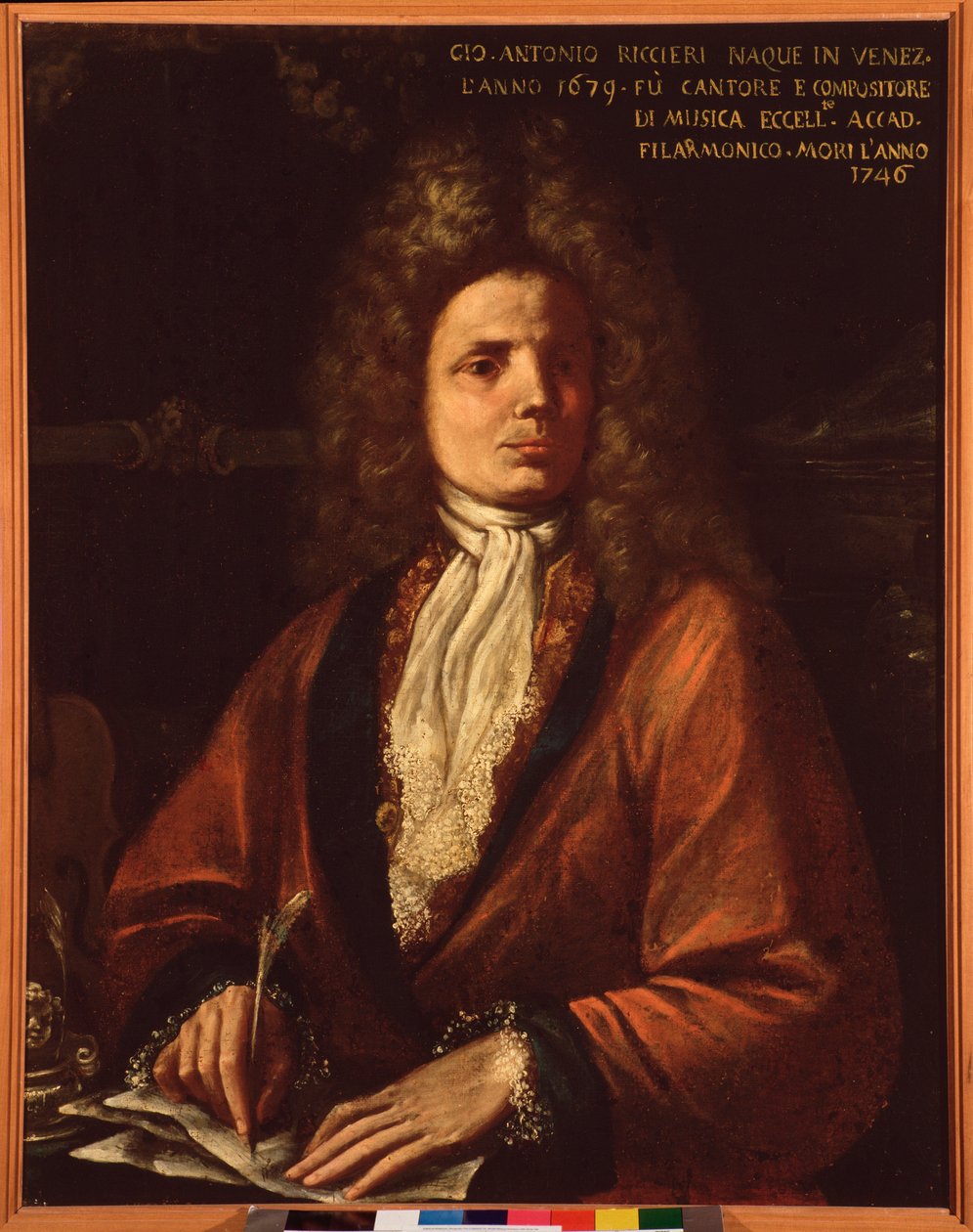 Giovanni Antonio Riccierin muotokuva (maalaus tekijältä Unknown artist