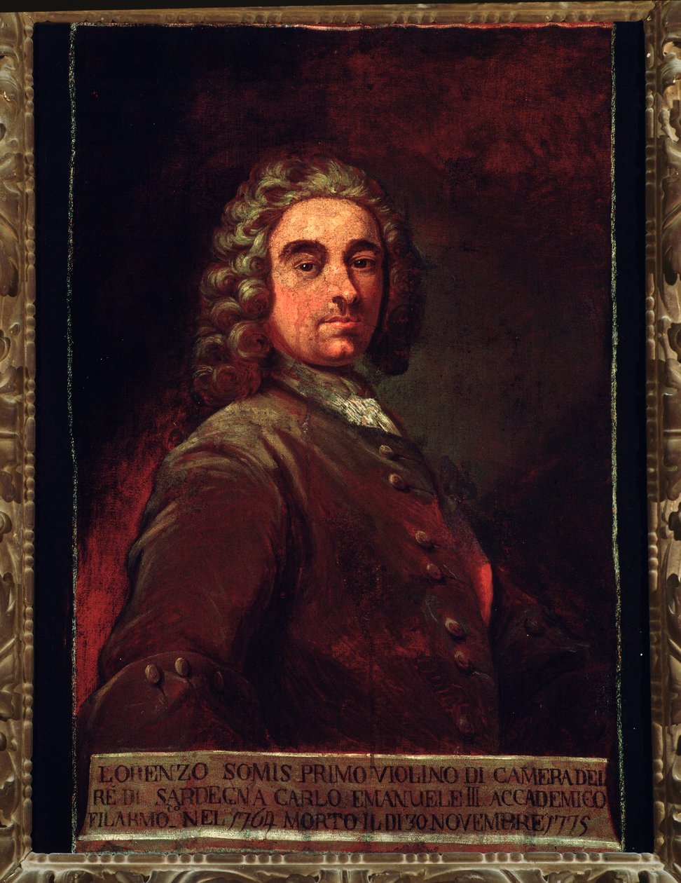 Giovanni Lorenzo Somisin muotokuva (maalaus tekijältä Unknown artist