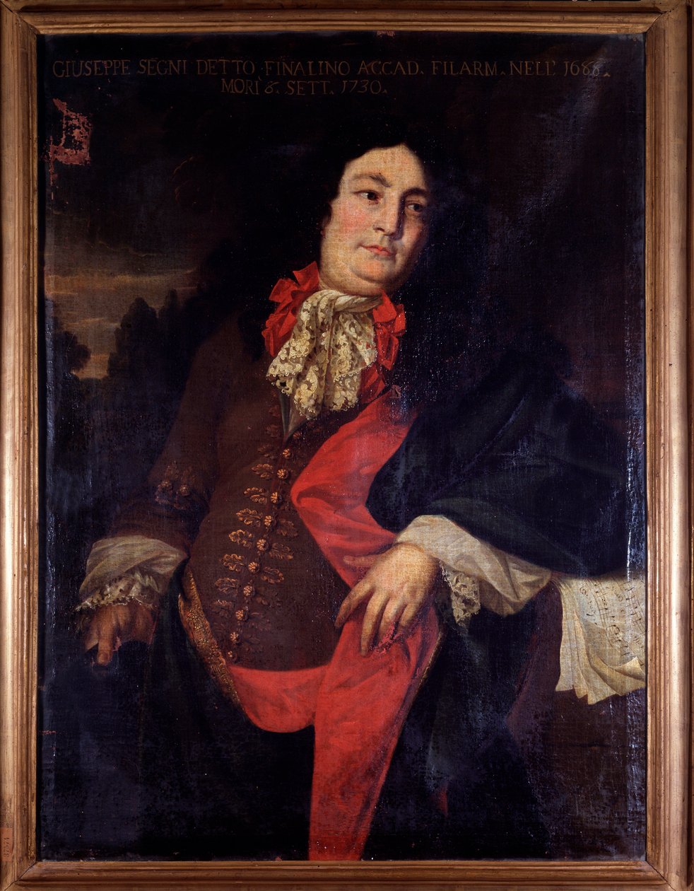 Giuseppe Segnin muotokuva nimeltä il Finalino, italialainen castrato (maalaus tekijältä Unknown artist