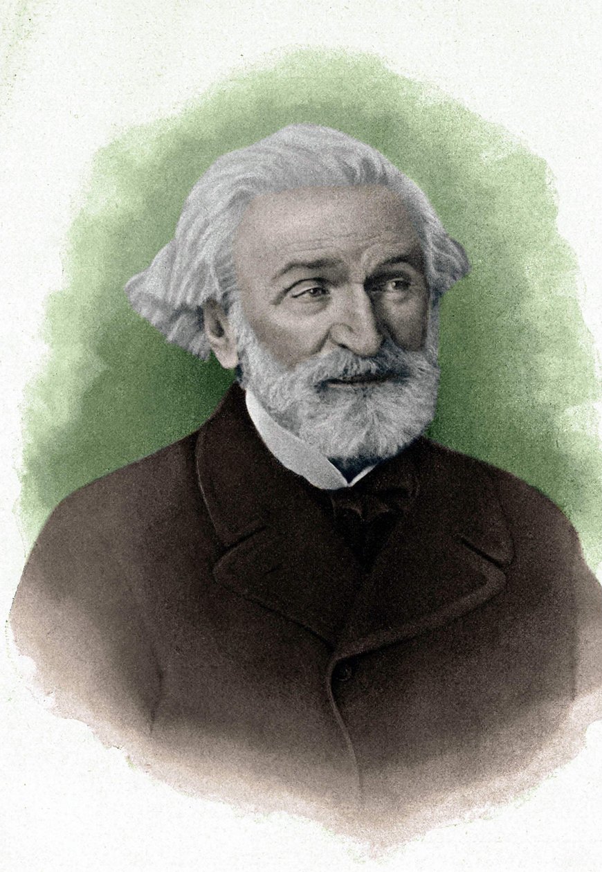 Giuseppe Verdin muotokuva vuonna 1900 tekijältä Unknown artist