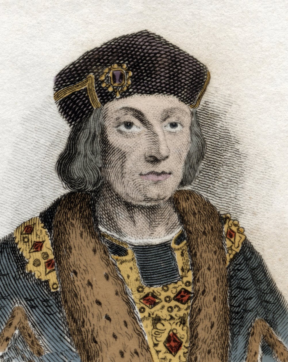 Henry VII:n (1457-1509), Englannin kuninkaan muotokuva. tekijältä Unknown artist