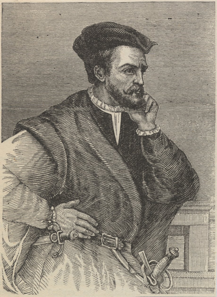 Jacques Cartierin muotokuva tekijältä Unknown artist