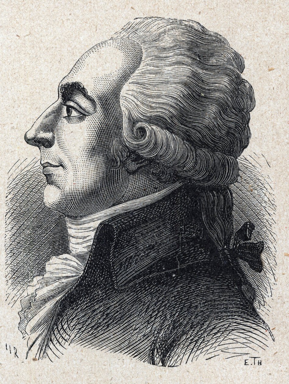 Muotokuva Jean-Baptiste (Jean Baptiste) Cloots dit Anacharsis Klootz (tai Clootz tekijältä Unknown artist
