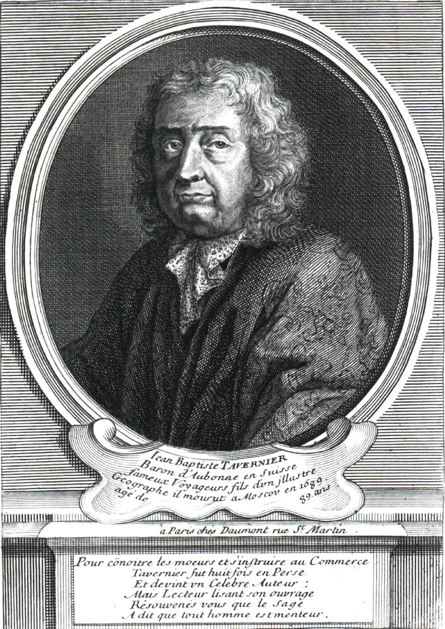 Muotokuva Jean-Baptiste Tavernierista (1605-1689) tekijältä Unknown artist