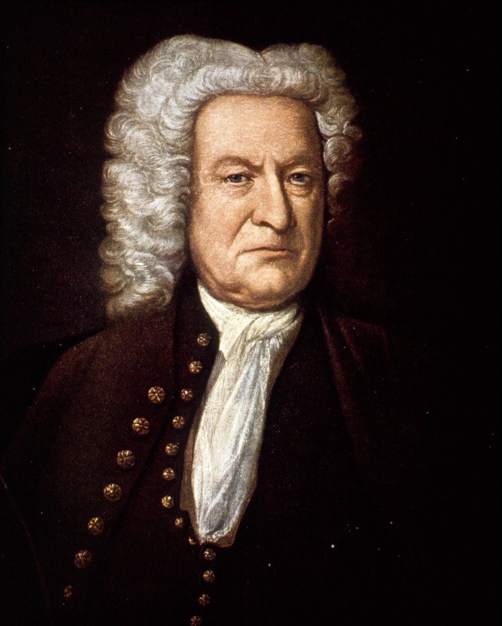 Jean Sebastien Bachin muotokuva (Johann Sebastian Bach tekijältä Unknown artist