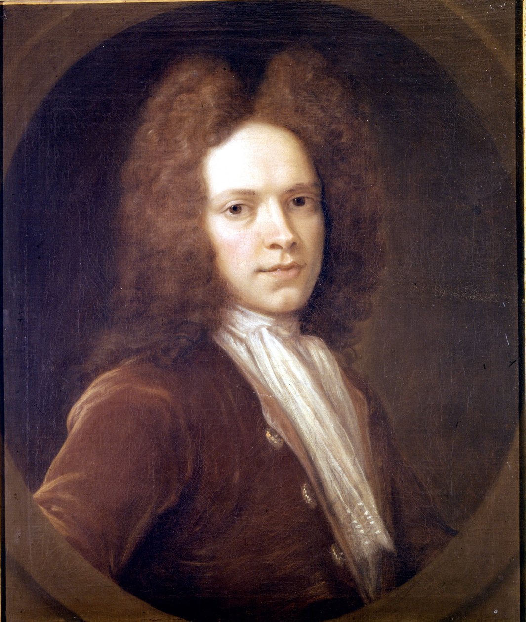 Brittiläisen säveltäjän John Christopher Pepuschin (1667 - 1752) muotokuva. tekijältä Unknown artist
