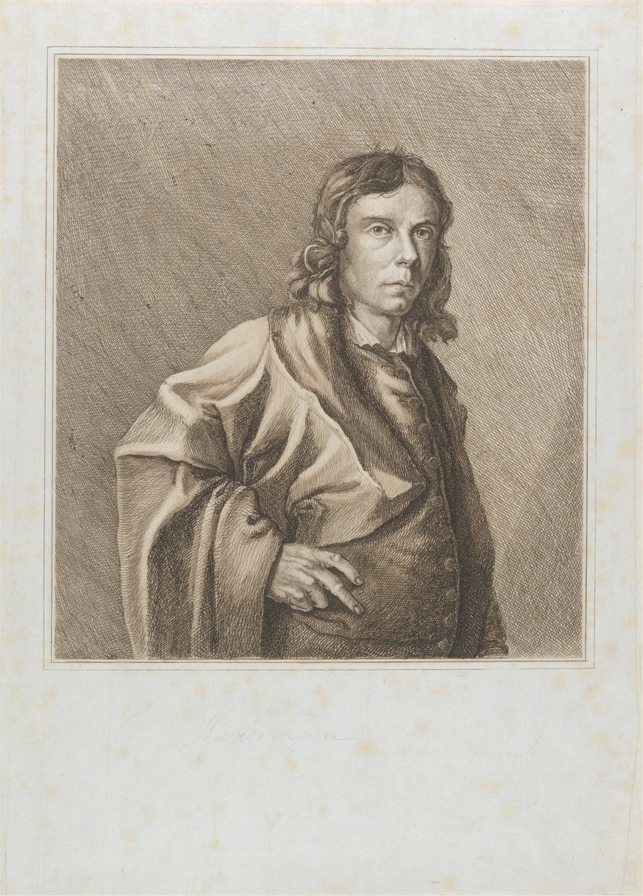 John Flaxmanin muotokuva tekijältä Unknown artist
