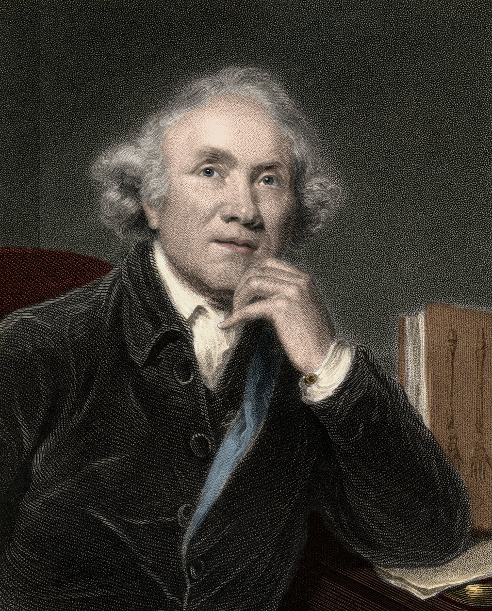 John Hunterin (1728-1793) skotlantilaisen kirurgin muotokuva tekijältä Unknown artist