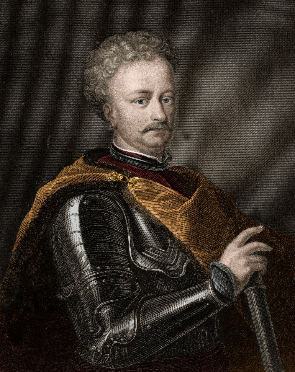 Puolan kuninkaan Johannes III Sobieski (1629-1696) muotokuva - John Sobieski III tekijältä Unknown artist