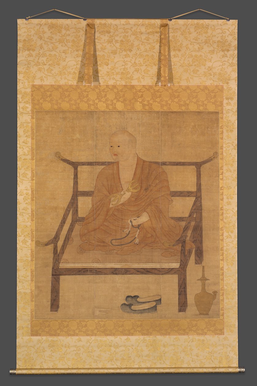 Muotokuva Kobo Daishi (Kukai) tekijältä Unknown artist