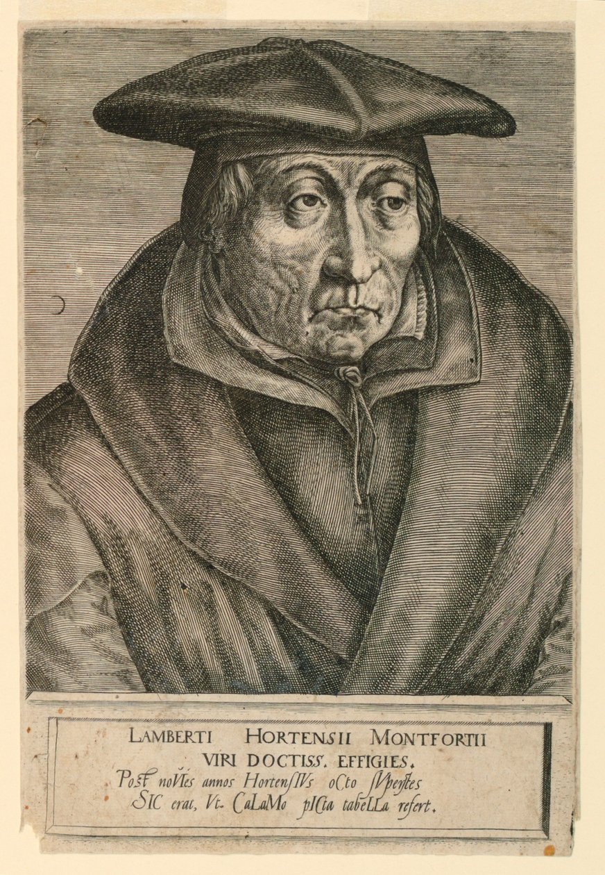 Lambert Hortense Montfortin muotokuva tekijältä Unknown artist