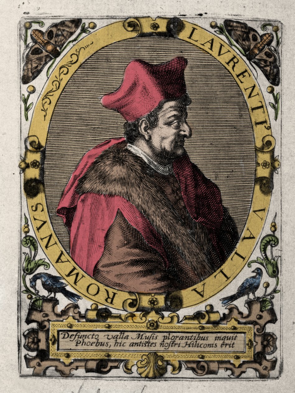 Laurentius Valla de Lorenzo della Valen muotokuva tekijältä Unknown artist