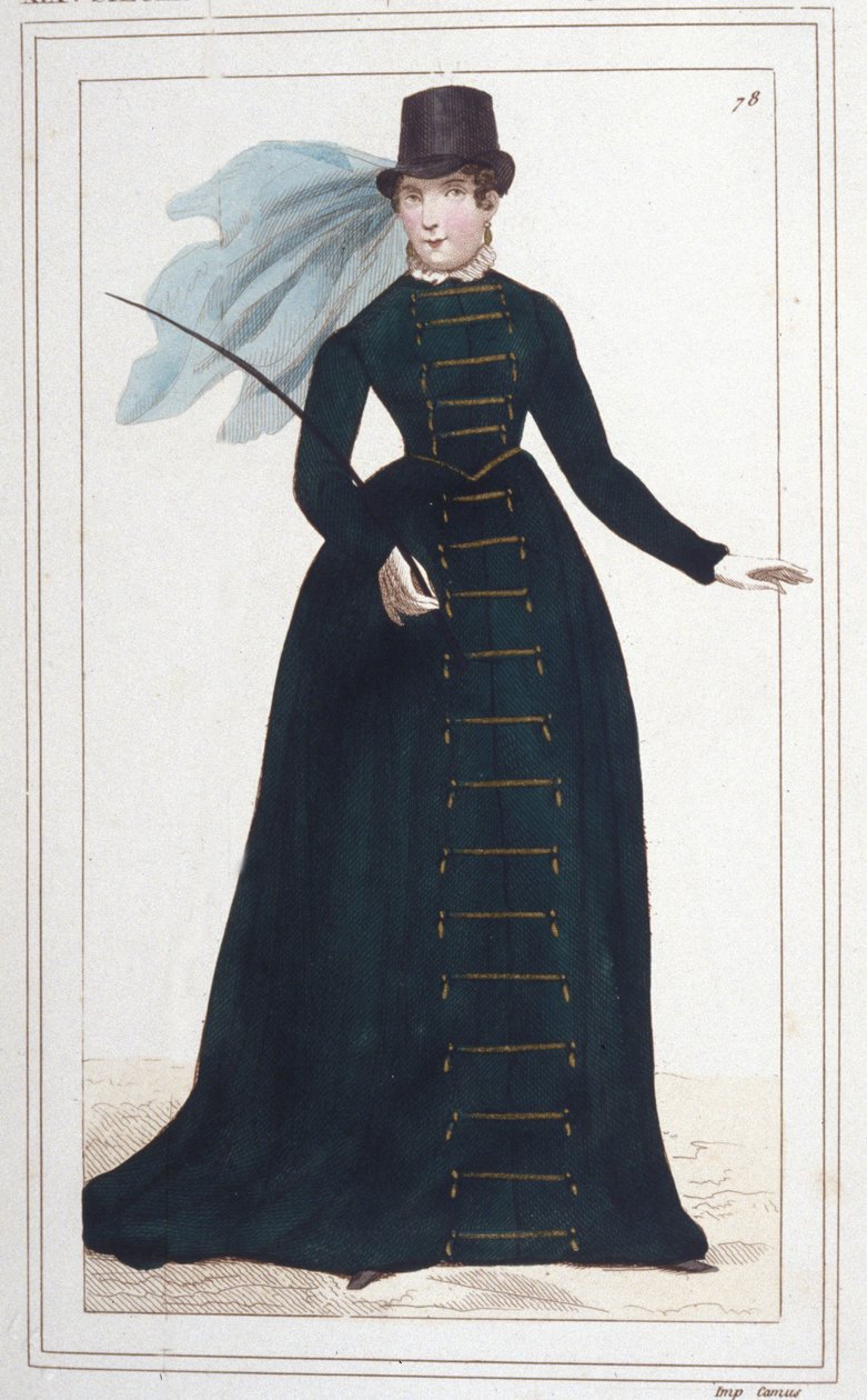 Muotokuva Marie-Paulettesta nimeltä Pauline Bonaparte (1780-1825), prinsessa Borghese. Kaiverrus vuodelta 1830 tekijältä Unknown artist