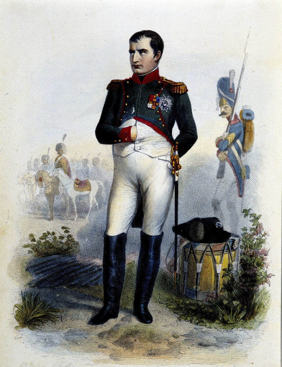 Napoleon Ierin muotokuva. Kaiverrus 1800-luvulta. tekijältä Unknown artist