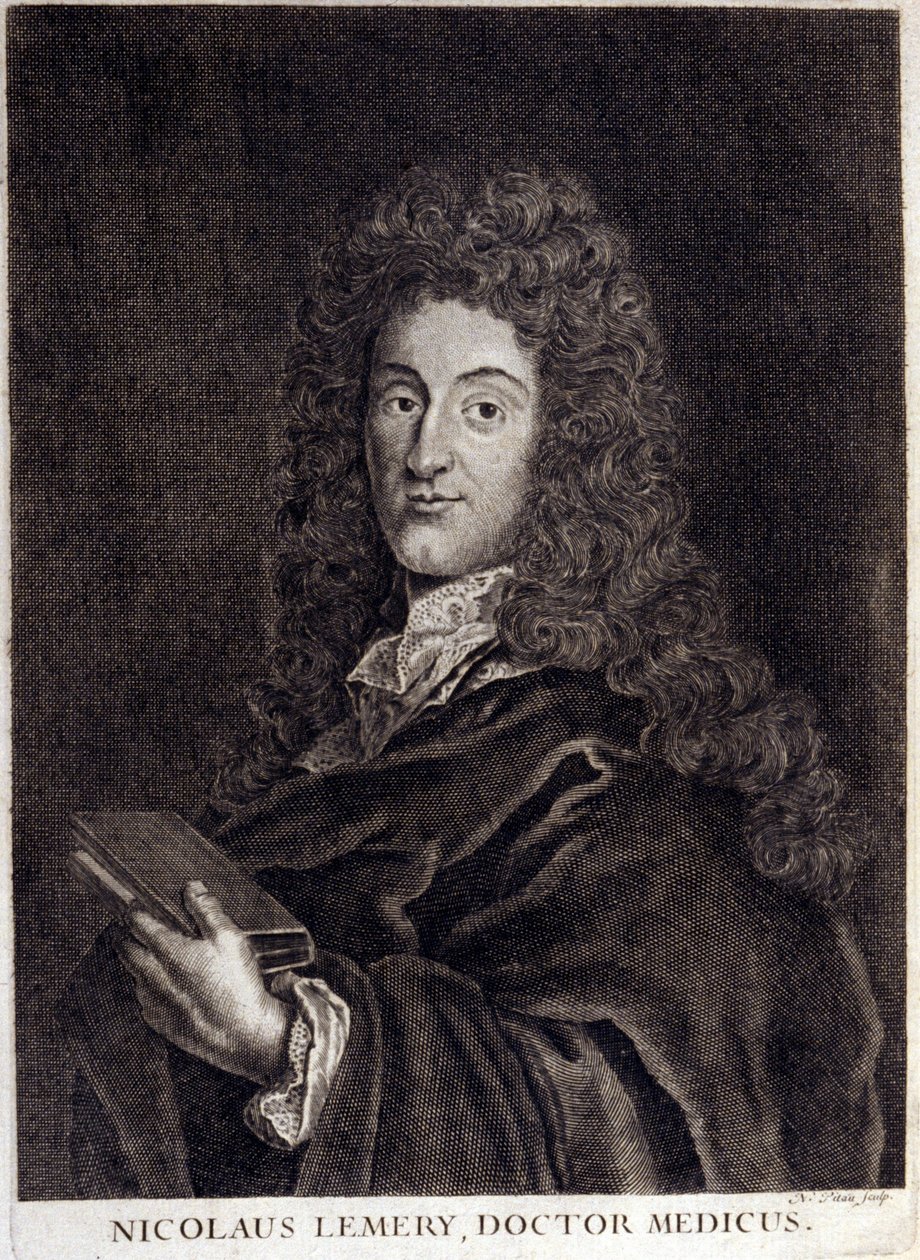 Muotokuva Nicolas Lemerystä (1645 - 1715), ranskalaisesta apteekista ja kemististä. tekijältä Unknown artist
